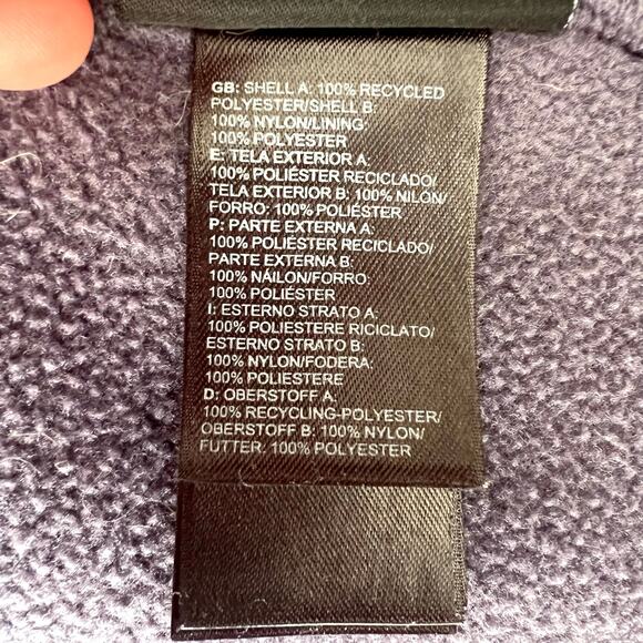 The North Face Women’s Retro Denali Fleece Jacket Large Orange Purple Polartec - Picture 12 of 13